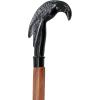 Design Toscano Hardwood Walking Stick(Poe’s Raven)