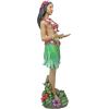 Design Toscano Hawaiian Hula Wahine Serving Table Statue,Full Color, 31 Inch