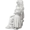 Design Toscano He Loves the Little Children Indoor/Outdoor Holy Religious Garden Statue, 28 Inches High, Cast Stone Resin, Antique Stone Finish