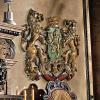 Design Toscano Heraldic Royal Lions Coat of Arms Wall Sculpture, 30 Inch, Full Color
