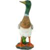 Design Toscano Iggy The Iguana Indoor/Outdoor Garden Statue, Large, 22 Inch Long, Cast Stone Resin, Full Color Finish(Mallard Duck)