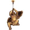 Design Toscano JE930801 Trumpeting Angels of Peter’s Square Holiday Statue Ornaments, Set of Two, Boy & Girl, 7 inches Wide, 13 inches Tall, Handcast Polyresin, Antique Gold Finish(Boy)