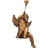 Design Toscano JE930801 Trumpeting Angels of Peter’s Square Holiday Statue Ornaments, Set of Two, Boy & Girl, 7 inches Wide, 13 inches Tall, Handcast Polyresin, Antique Gold Finish(Girl)