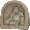 Design Toscano Jolly Hotei Laughing Man Asian Decor Indoor/Outdoor Garden Statue, 26 inches tall, Cast Stone Resin, Two Tone Stone Finish(Buddha Sanctuary Asian)