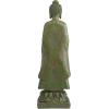 Design Toscano Jolly Hotei Laughing Man Asian Decor Indoor/Outdoor Garden Statue, 26 inches tall, Cast Stone Resin, Two Tone Stone Finish(Enlightened Buddha)