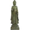 Design Toscano Jolly Hotei Laughing Man Asian Decor Indoor/Outdoor Garden Statue, 26 inches tall, Cast Stone Resin, Two Tone Stone Finish(Enlightened Buddha)