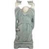Design Toscano Jolly Hotei Laughing Man Asian Decor Indoor/Outdoor Garden Statue, 26 inches tall, Cast Stone Resin, Two Tone Stone Finish(Jolly Hotei Laughing Buddha)