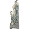 Design Toscano Jolly Hotei Laughing Man Asian Decor Indoor/Outdoor Garden Statue, 26 inches tall, Cast Stone Resin, Two Tone Stone Finish(Jolly Hotei Laughing Buddha)