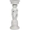 Design Toscano KY0631 Rococo Sculptural Plinth,Faux Stone Finish(Chatsworth)