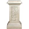Design Toscano KY0631 Rococo Sculptural Plinth,Faux Stone Finish(Chelsea)
