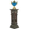 Design Toscano KY0631 Rococo Sculptural Plinth,Faux Stone Finish(Fontaine de Innocents)