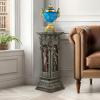 Design Toscano KY0631 Rococo Sculptural Plinth,Faux Stone Finish(Fontaine de Innocents)