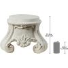Design Toscano KY0631 Rococo Sculptural Plinth,Faux Stone Finish(Rococo Plinth)