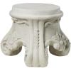 Design Toscano KY0631 Rococo Sculptural Plinth,Faux Stone Finish(Rococo Plinth)