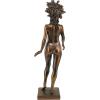 Design Toscano KY71304 Hebe Greek Woman Patron of Youth Indoor/Outdoor Garden Statue, Large Size, 10 inches Wide, 32 inches Tall, Handcast Polyresin, Antique Stone Finish(Medusa)