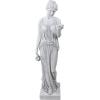 Design Toscano KY71304 Hebe Greek Woman Patron of Youth Indoor/Outdoor Garden Statue, Large Size, 10 inches Wide, 32 inches Tall, Handcast Polyresin, Antique Stone Finish(Hebe Large)