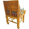 Design Toscano King Tutankhamen’s Tomb Egyptian Throne Chair, 41 Inch, Gold