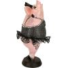 Design Toscano Lace and Lard, Madame Pig Statue(Full Color)