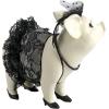Design Toscano Lace and Lard, Madame Pig Statue(Full Color Finish)