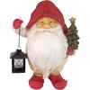 Design Toscano Lighting Santa’s Path Whitey The Holiday Gnome Statue