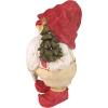 Design Toscano Lighting Santa’s Path Whitey The Holiday Gnome Statue