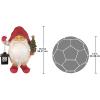 Design Toscano Lighting Santa’s Path Whitey The Holiday Gnome Statue