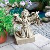 Design Toscano Look to The Heavens Memorial Garden Angel Statue