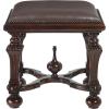 Design Toscano Lord Cumberland’s Foot Stool, cherry