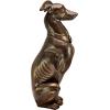 Design Toscano Man’s Best Friend Dog with Basket Outdoor Garden Statue, 8 Inches Wide, 12 Inches Deep, 19 Inches High, Handcast Polyresin, Antique Stone Finish(Antique Gold)