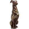 Design Toscano Man’s Best Friend Dog with Basket Outdoor Garden Statue, 8 Inches Wide, 12 Inches Deep, 19 Inches High, Handcast Polyresin, Antique Stone Finish(Antique Gold)