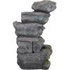 Design Toscano Mesquite Falls Illuminated Garden Fountain, 12.5 x 10 x 17.5(Breakneck Fall Illuminated Fountain)