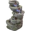 Design Toscano Mesquite Falls Illuminated Garden Fountain, 12.5 x 10 x 17.5(Breakneck Fall Illuminated Fountain)