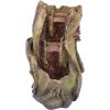 Design Toscano Mesquite Falls Illuminated Garden Fountain, 12.5 x 10 x 17.5(Columbia Fall Illuminated Fountain)