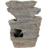 Design Toscano Mesquite Falls Illuminated Garden Fountain, 12.5 x 10 x 17.5(Devil Thumb Fall Illuminated Fountain)