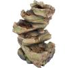 Design Toscano Mesquite Falls Illuminated Garden Fountain, 12.5 x 10 x 17.5(Mequite Fall Illuminated Fountain)