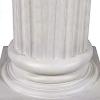 Design Toscano NE60510 Apollo Belvedere Bust and Plinth Roman Pedestal,Faux Stone Finish(Classical Greek Fluted)