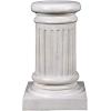Design Toscano NE60510 Apollo Belvedere Bust and Plinth Roman Pedestal,Faux Stone Finish(Classical Greek Fluted)