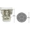 Design Toscano NG314100 Statuary Garden Base Riser, Large, Classic Plinth(Small)