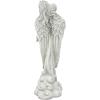 Design Toscano NG33765 Remembrance and Redemption Angel Religious Garden Statue, Medium 15 Inch, Ivory(MEDIUM ASCENDING)