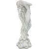 Design Toscano NG33765 Remembrance and Redemption Angel Religious Garden Statue, Medium 15 Inch, Ivory(MEDIUM ASCENDING)