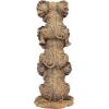 Design Toscano NG33769 Hear-No, See-No, Speak-No Evil Stacked Elephants Collectible Statue, Single,Medium(Twin)