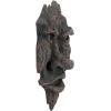 Design Toscano Nottingham Woods Greenman Tree Face Indoor/Outdoor Fantasy Wall Sculpture, 15 inches tall, Cast Stone Resin, Woodtone Finish