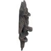Design Toscano Nottingham Woods Greenman Tree Face Indoor/Outdoor Fantasy Wall Sculpture, 15 inches tall, Cast Stone Resin, Woodtone Finish