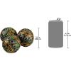 Design Toscano Peacock-Feathered Orbs Decorative Accent Balls: Set of Three