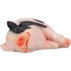 Design Toscano Piggy Garden Statue Porker, Multicolored 6.5″Wx15.5″Dx8.5″H(Sleeping Pig Statue)