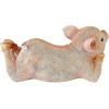 Design Toscano Piggy Garden Statue Porker, Multicolored 6.5″Wx15.5″Dx8.5″H(Vogue the Lounging Pig)