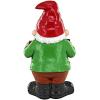 Design Toscano Pinecone Percy Woodland Gnome Statue, 31.5 Inch(Go Away Sign)