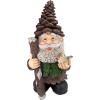 Design Toscano Pinecone Percy Woodland Gnome Statue, 31.5 Inch(Pinecone Percy)