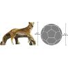 Design Toscano Prowling American Mountain Cougar Indoor/Outdoor Garden Statue, 22 Inches Wide, 5 Inches Deep, 8 Inches High, Handcast Polyresin, Full Color Finish(Leopard’s Kingdom)