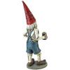 Design Toscano QL30757 Attack of The Dead Walking Zombie Apocalypse Graveyard Garden Gnome Statue, One Size, Full Color(Hans)
